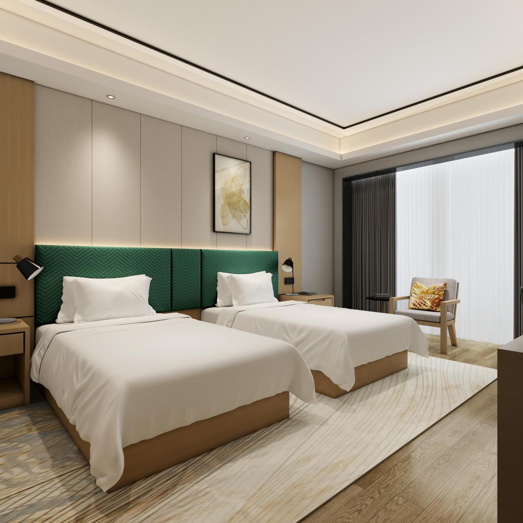 Hilton Garden Inn Wuhan Hankou Exteriör bild